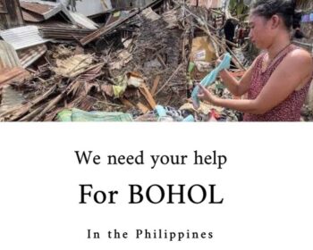 フィリピン台風被災地（ボホール州）への支援のお願い