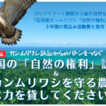 石垣島カンムリワシ「自然の権利」訴訟に力を貸してください！